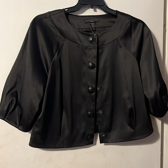 Black Button-Up Jacket - Picture 2 of 2